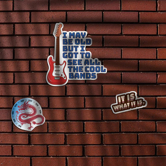 Cool Bands Vinyl Sticker