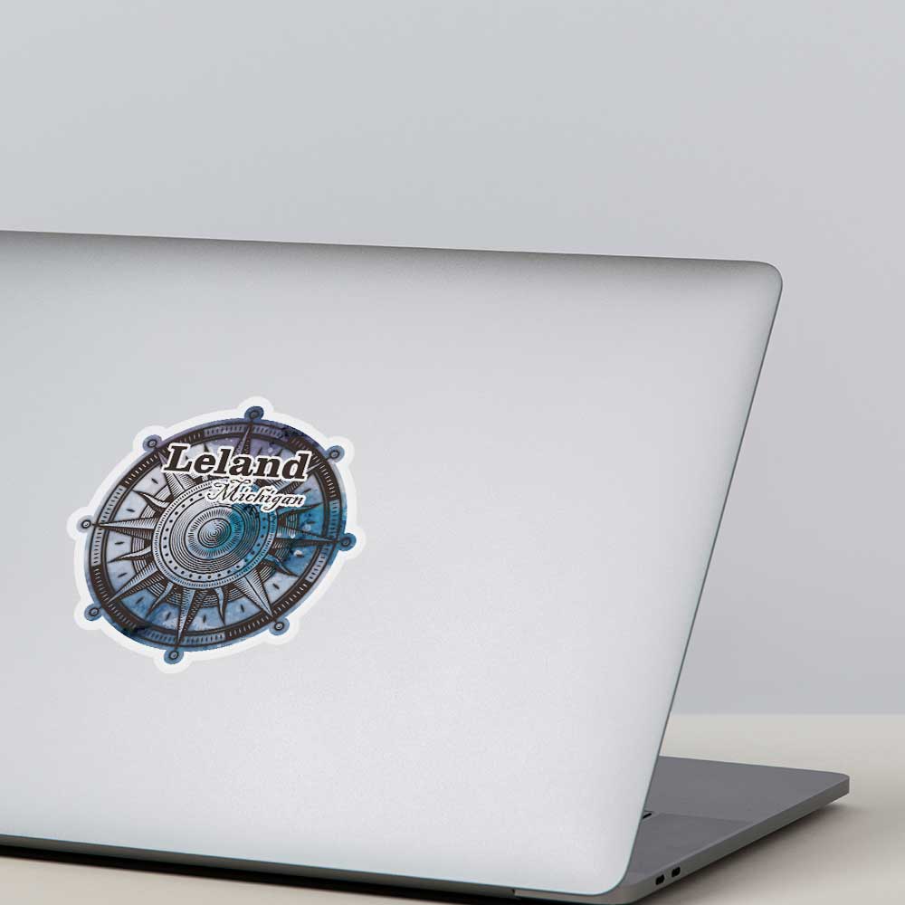 Leland Michigan Vinyl Decal Die Cut Sticker
