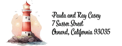 Vintage Scenes Return Address Labels